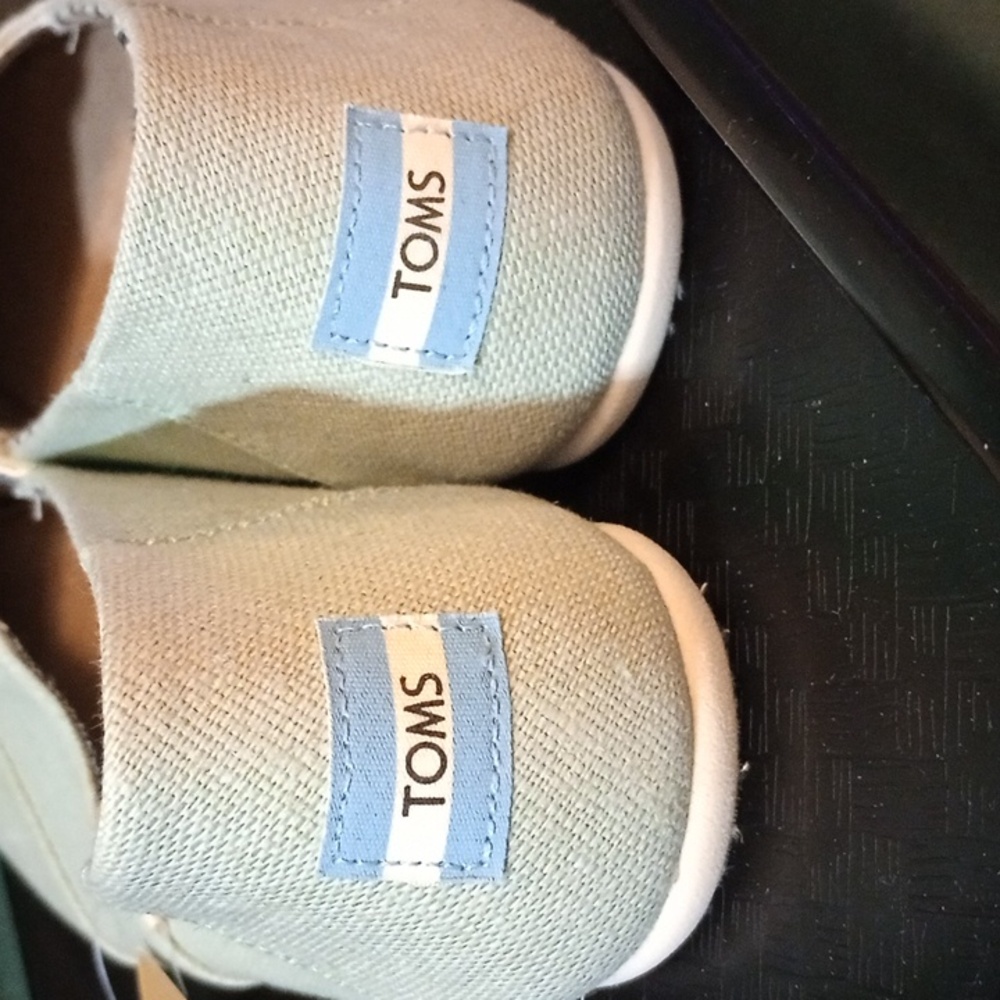 Toms, Women's Classic, Mint Heritage Canvas, Size 10 NWT